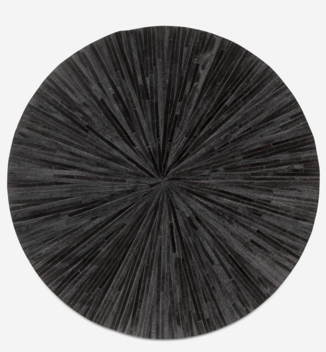 Genuine 100% Cowhide Leather Patchwork Rug, Hand-Stitched with Love | Hair on Leather Cowhide Carpet | PR106