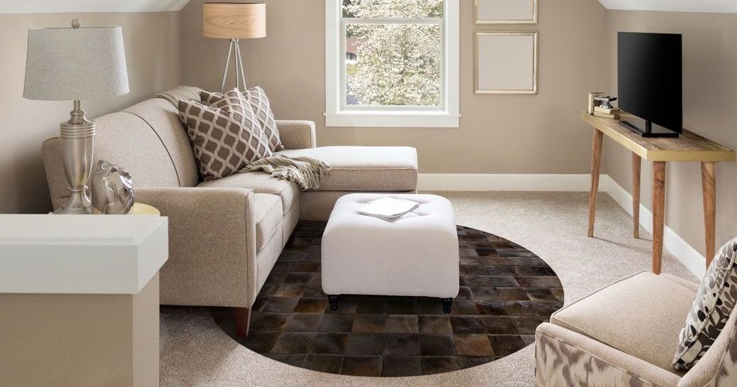HANDMADE 100% Natural COWHIDE RUG | Patchwork Cowhide Area Rug | Hair on Leather Cowhide Carpet | PR85