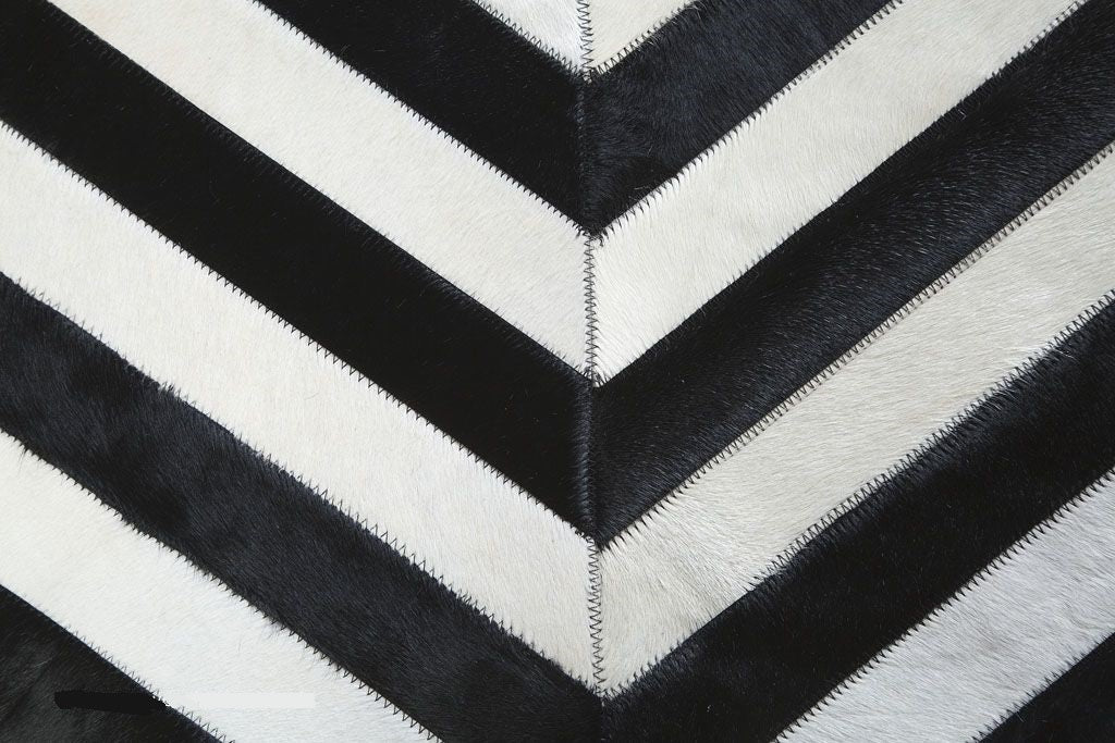 HANDMADE 100% Natural Patchwork Cowhide Area Rug | Hair on Leather Cowhide Carpet | PR129
