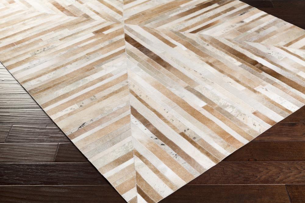 HANDMADE 100% Natural COWHIDE RUG | Patchwork Cowhide Area Rug | Real Cowhide Hallway Runner | Hair on Leather Cowhide Carpet | PR25