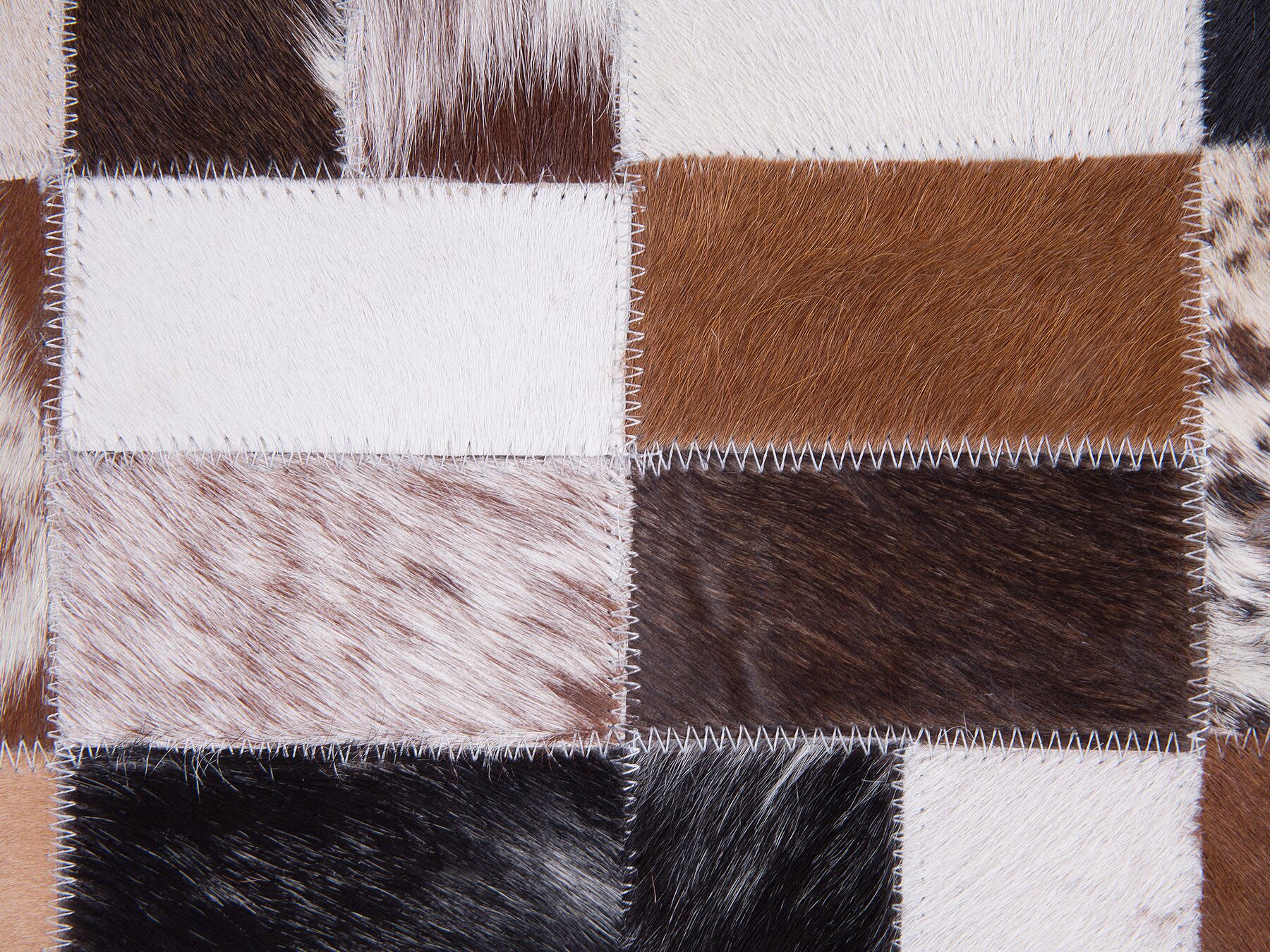 Interior Floor Decor RUG | Patchwork Area Rug | Real Cowhide Hallway Runner | Home Decor Carpet | PR183